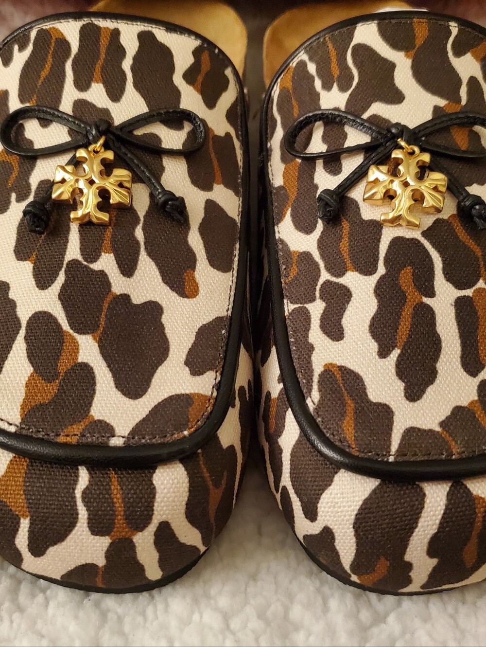 NWB Tory Burch Tory Charm Mule - Reva Leopard - SIZE 9 - Picture 5 of 10